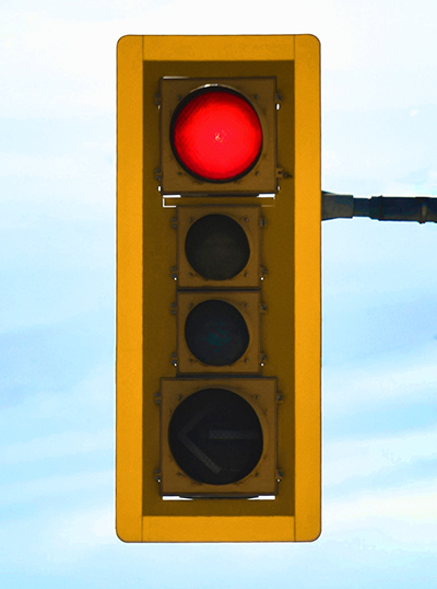 rear ended at stop light